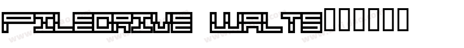 Piledrive Walts字体转换